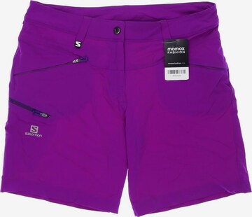 SALOMON Shorts in M in Purple: front