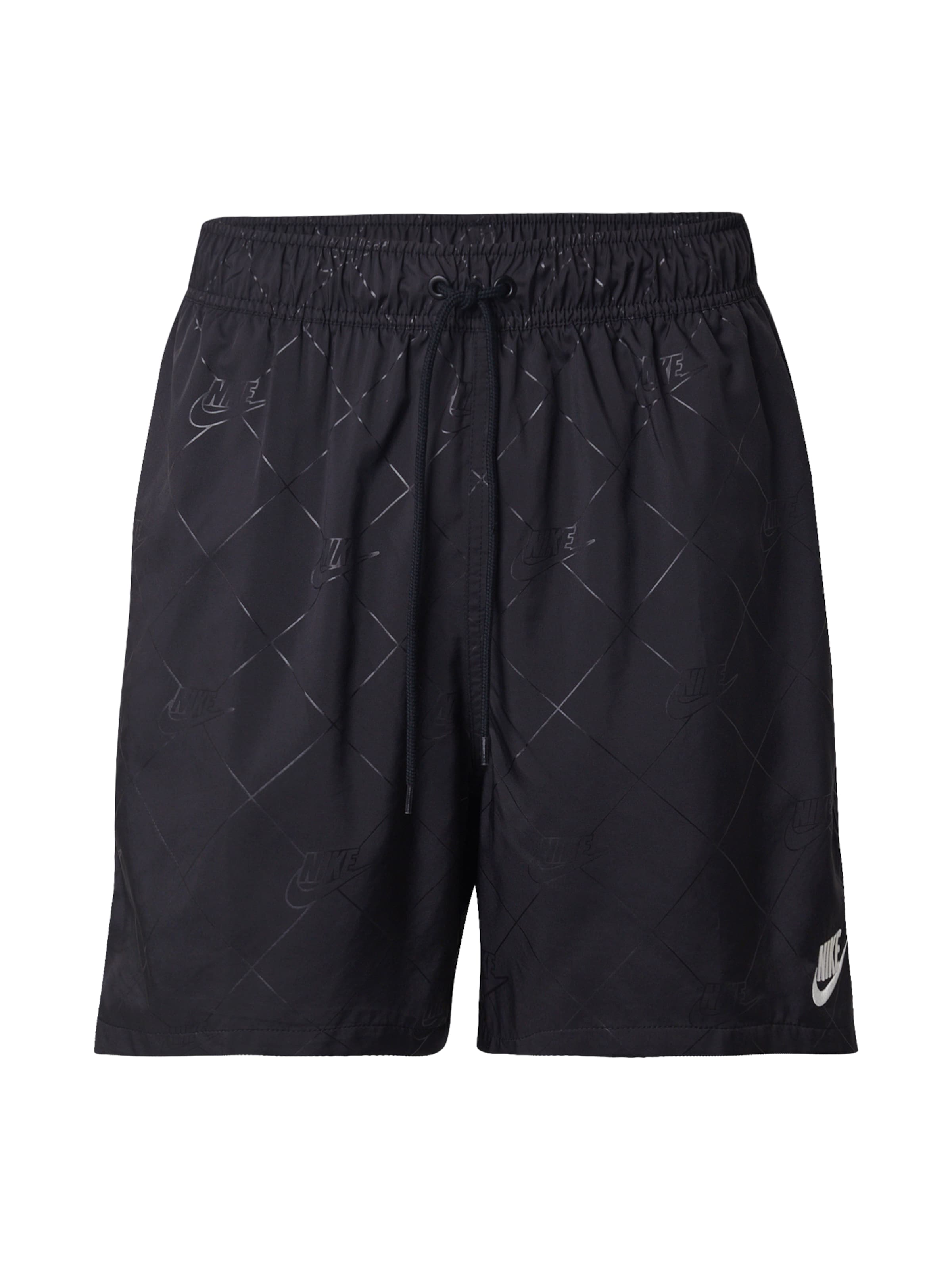 Regular Pantaloni 'CLUB' de la Nike Sportswear pe negru: față