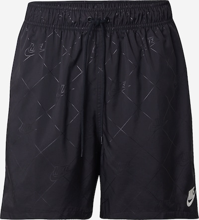 Kelnės 'CLUB' iš Nike Sportswear, spalva – juoda / balta, Prekių apžvalga