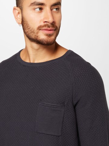 TOM TAILOR DENIM Sweater in Grey