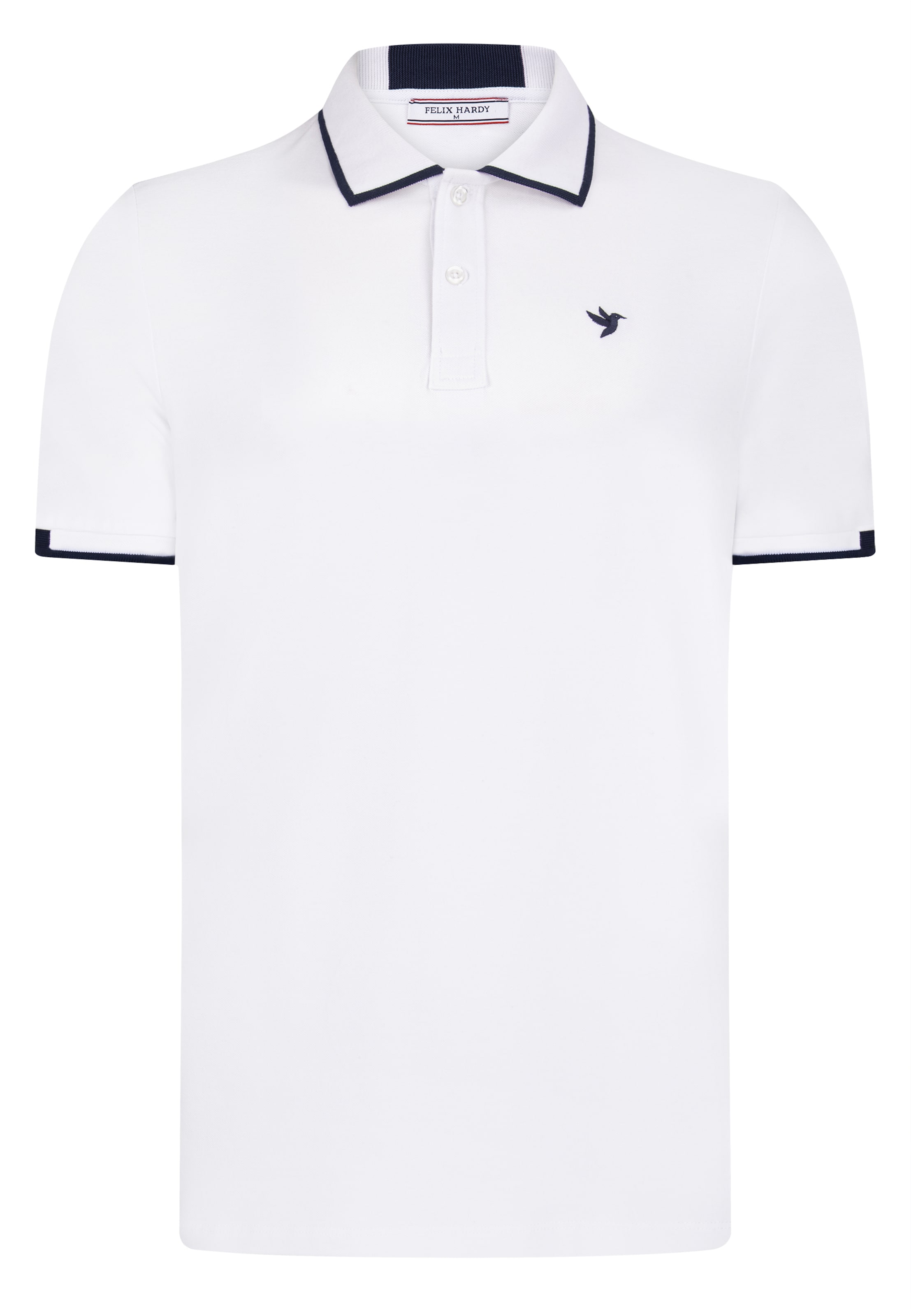 balts Felix Hardy T-Krekls: no priekšpuses