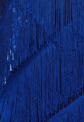 faina - Vestido de gala en azul