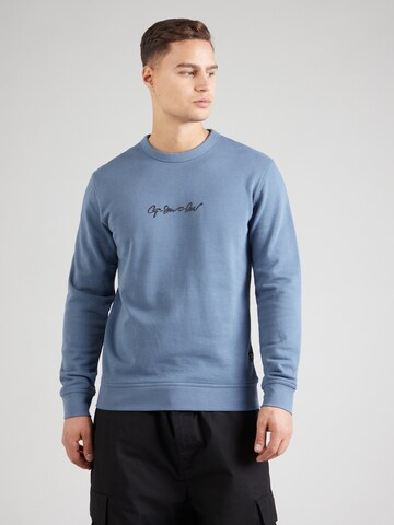 Sweat-shirt G-STAR en bleu : devant