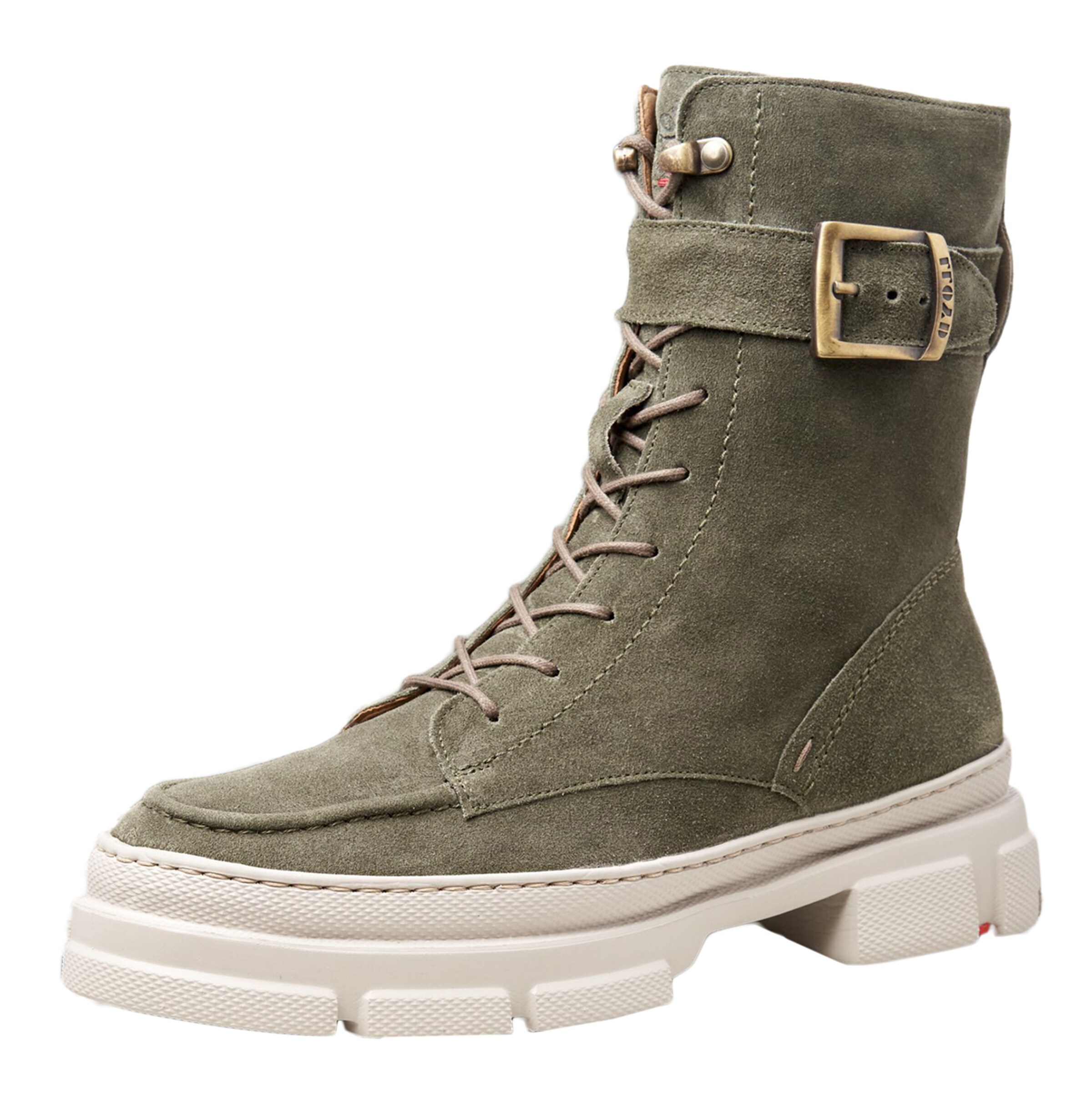 LLOYD Lace-Up Ankle Boots in 39 in Khaki, Item view