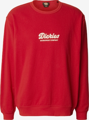 DICKIES Bluzka sportowa 'Lewistown' w kolorze czerwony: przód