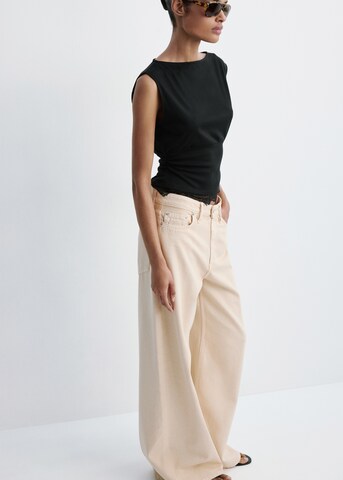 MANGO T-shirt 'MIRO' i svart