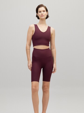 Hey Honey Bustier Sport-BH in Rot