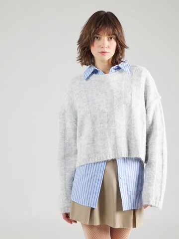 Pull-over TOPSHOP en gris : devant