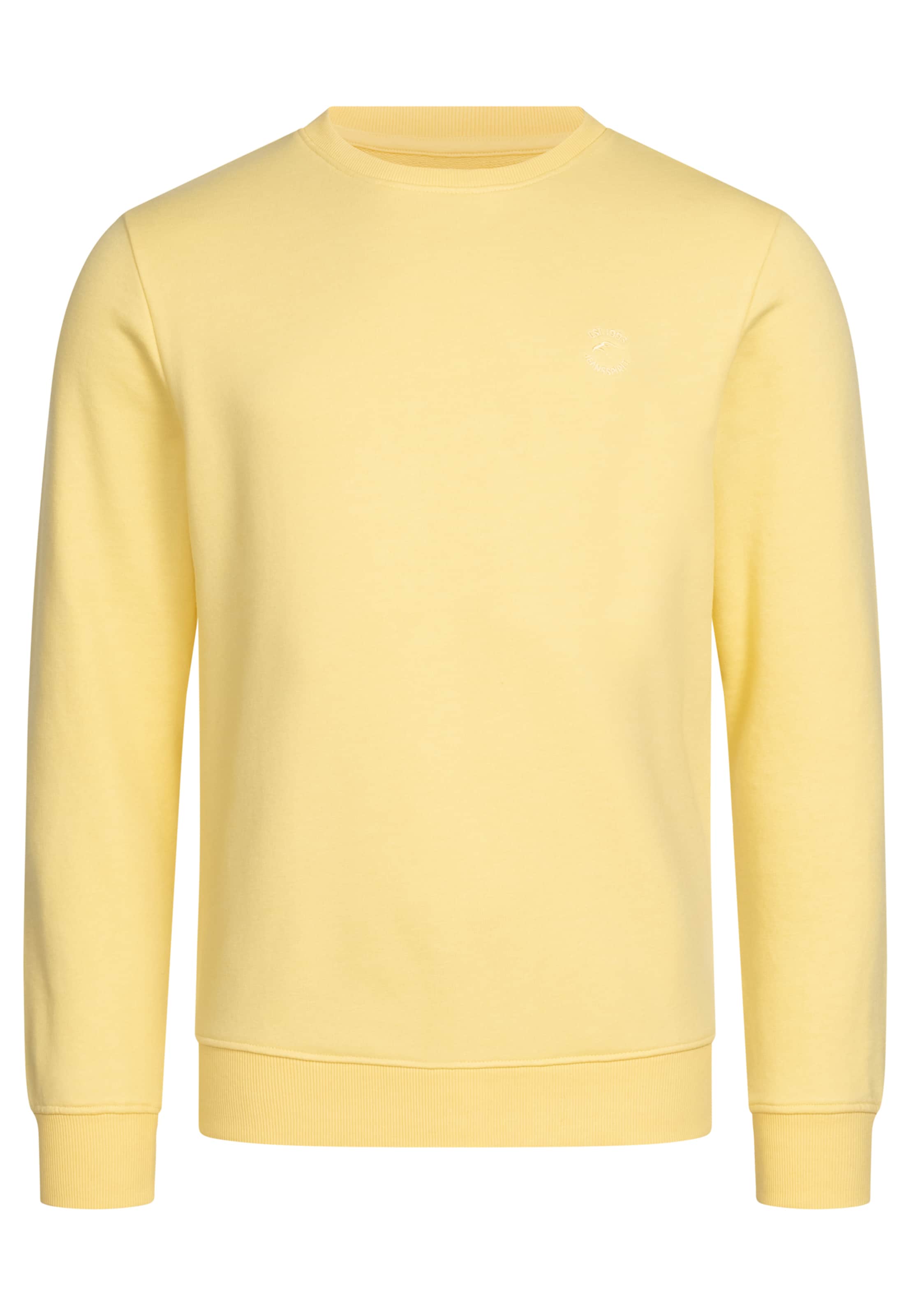 INDICODE JEANS Sweatshirt 'Holt' in Gelb: Vorderseite
