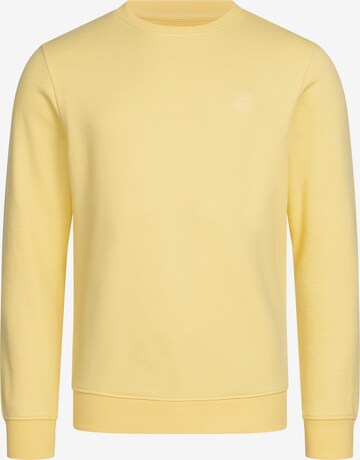 INDICODE JEANS Sweatshirt 'Holt' in Yellow: front