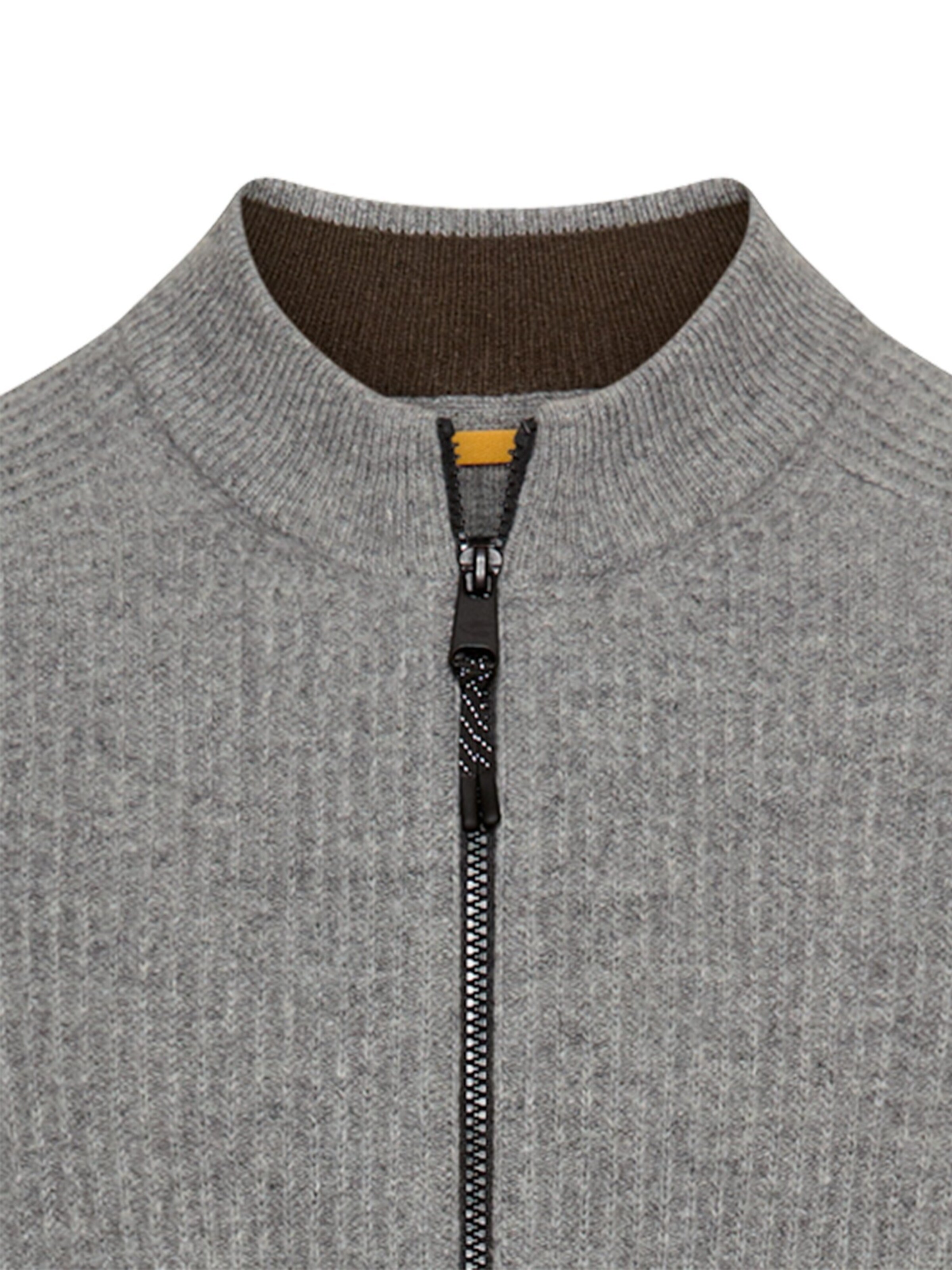 CAMEL ACTIVE Knit Cardigan in Grey