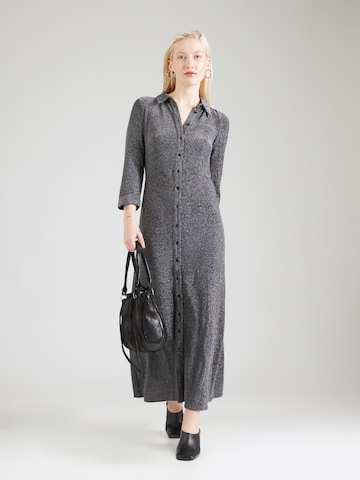 Robe-chemise 'YASSAVANNA' YAS en noir : devant