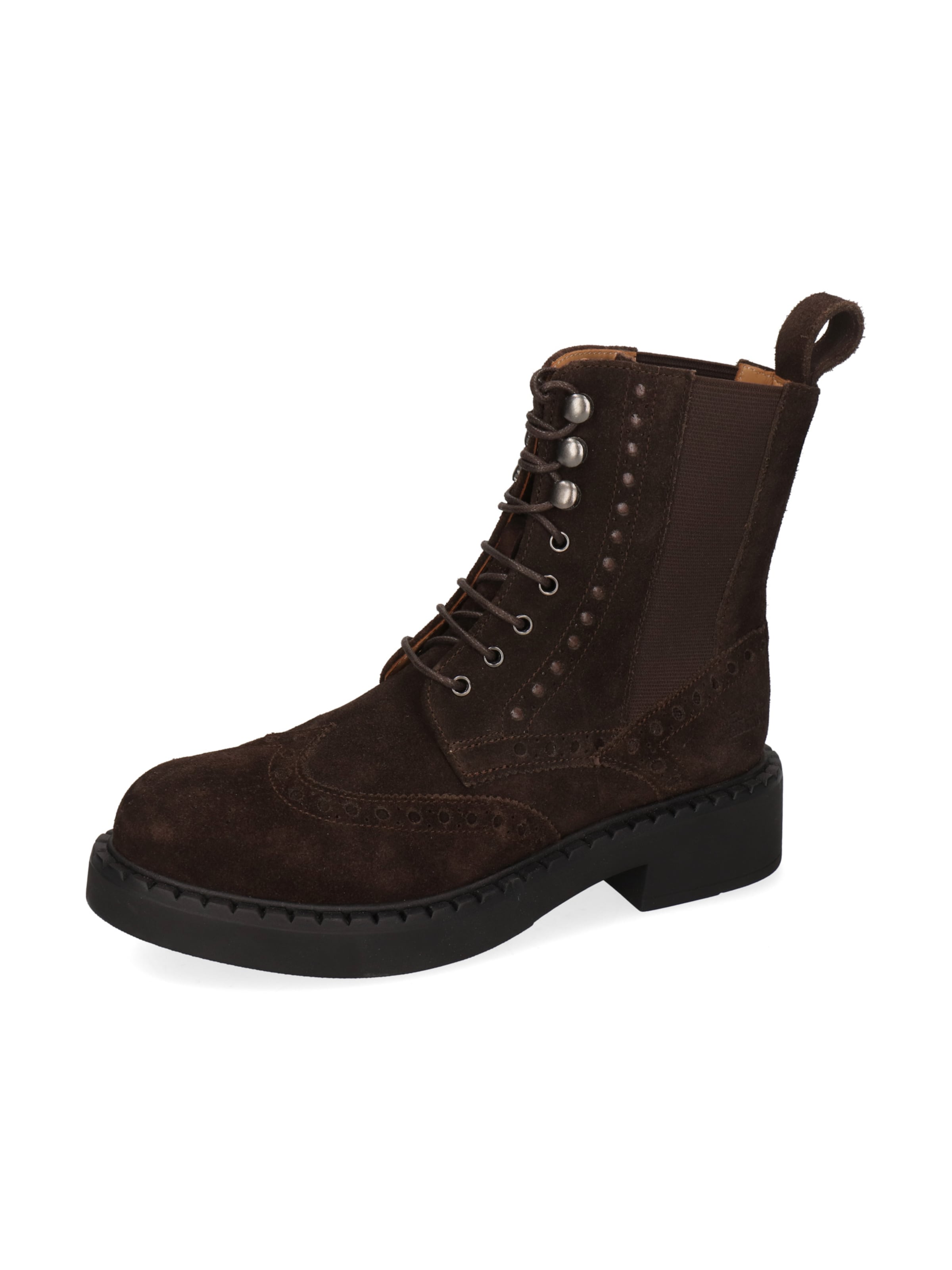 MELVIN & HAMILTON Lace-Up Boots 'Pia 4' in Brown: front