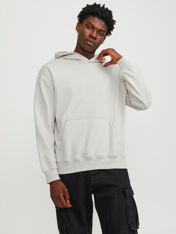JACK & JONES Sweatshirt 'JCOCOLLECTIVE' in Grey: front