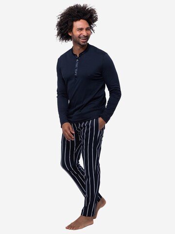 Mey Pyjama lang 'Valsted'‌‌‌‌ in Blau