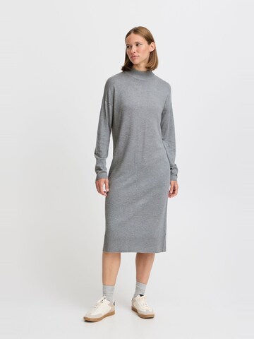 b.young Knit dress in Grey: front