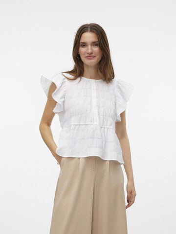 VERO MODA Blouse 'ERMA' in White: front