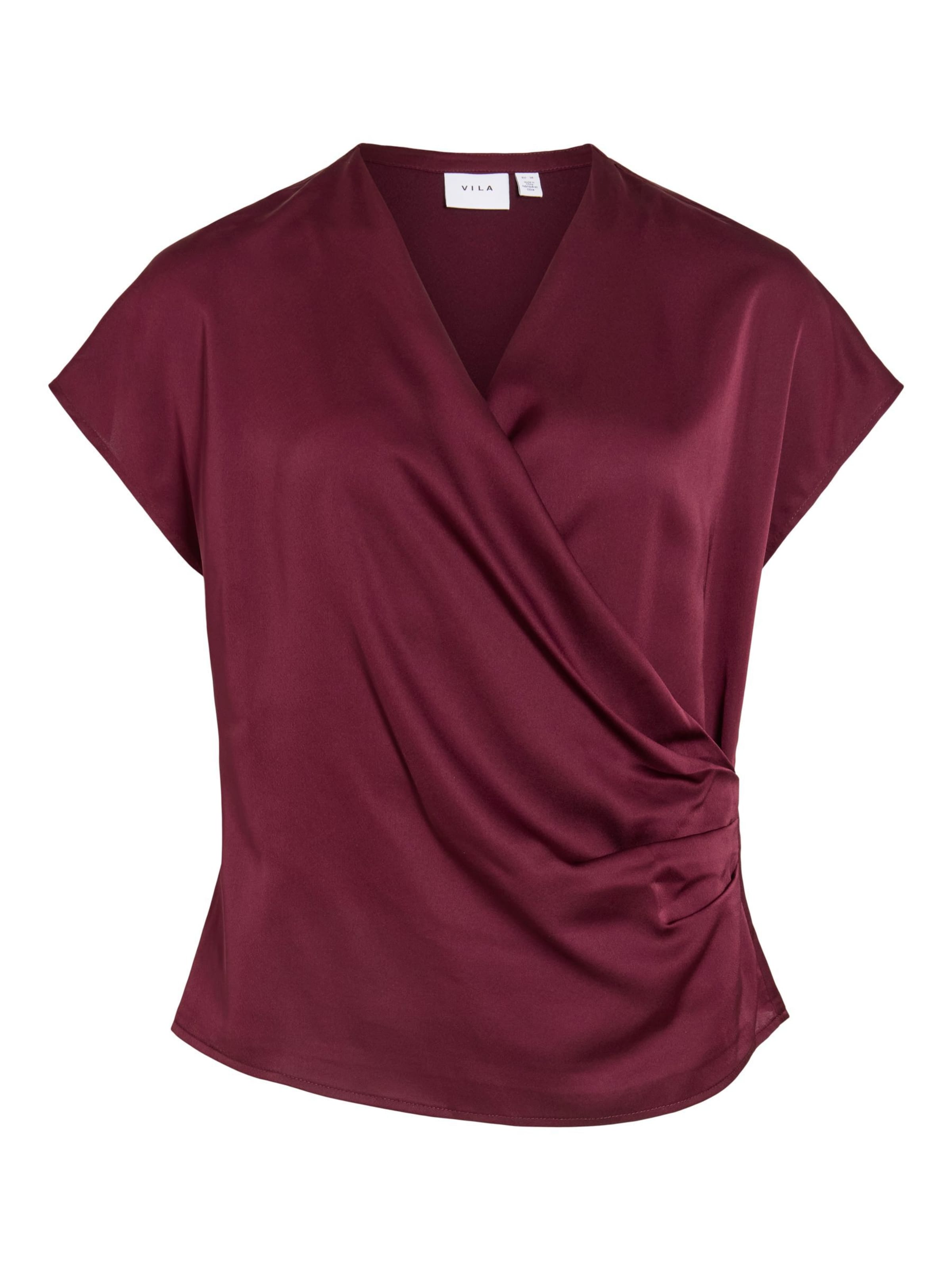 VILA Blouse 'VIElette' in Red: front