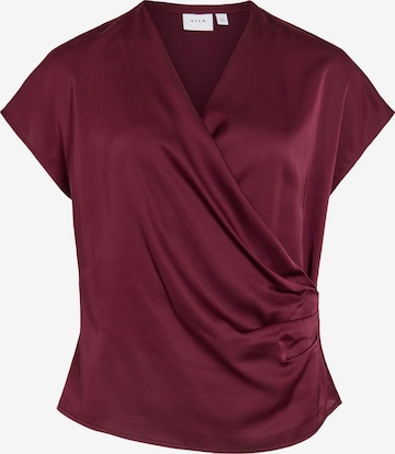 Camicia da donna 'VIElette' di VILA in rosso: frontale