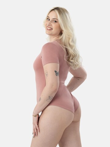 LEAFLETIC Bodysuit 'Leafletic Women’s Bodysuit' in Pink