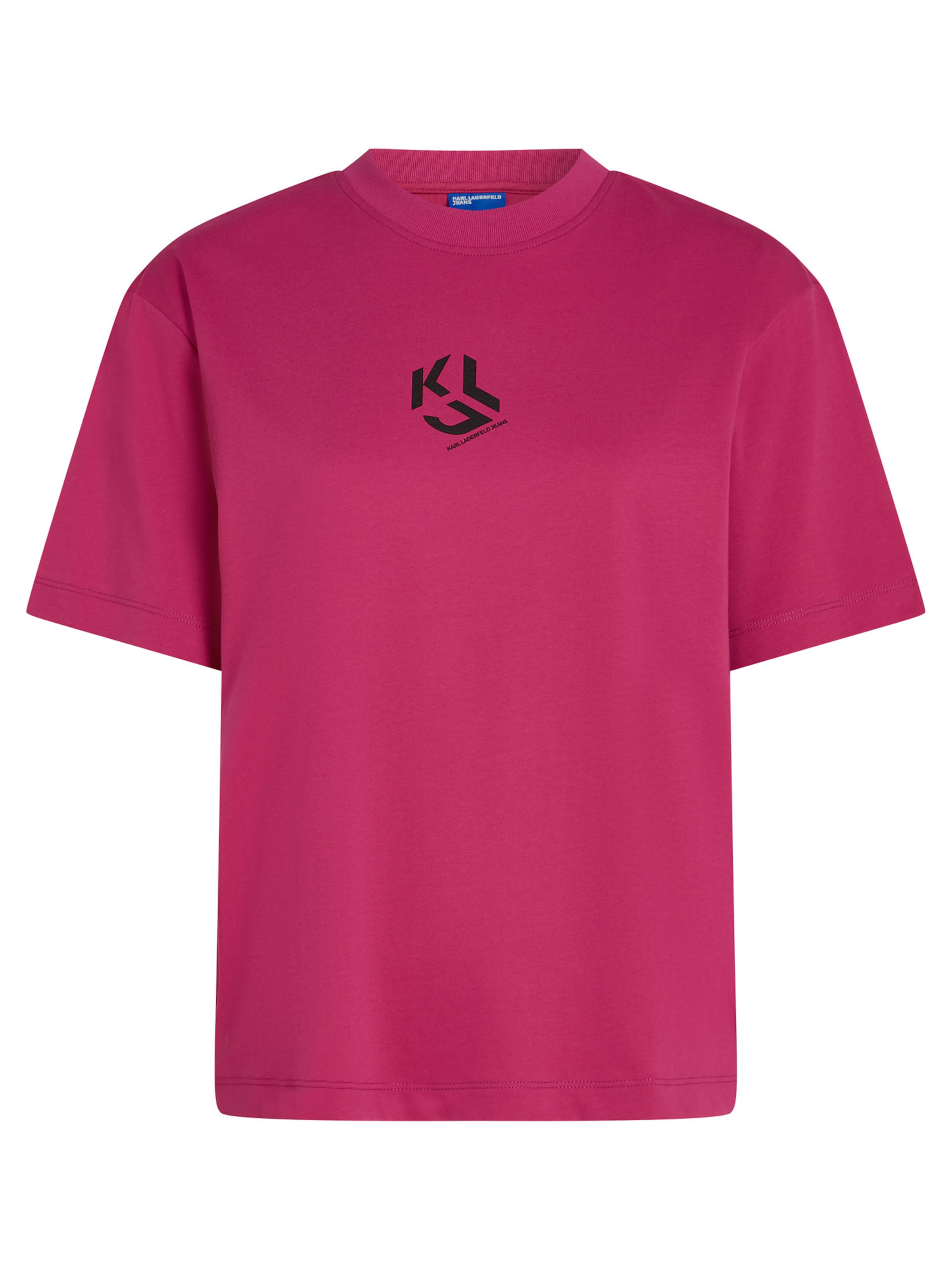 KARL LAGERFELD JEANS Тениска в червено: отпред