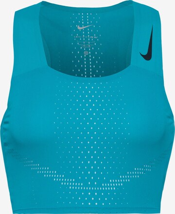 NIKE Sports Top 'AROSWIFT' in Green: front