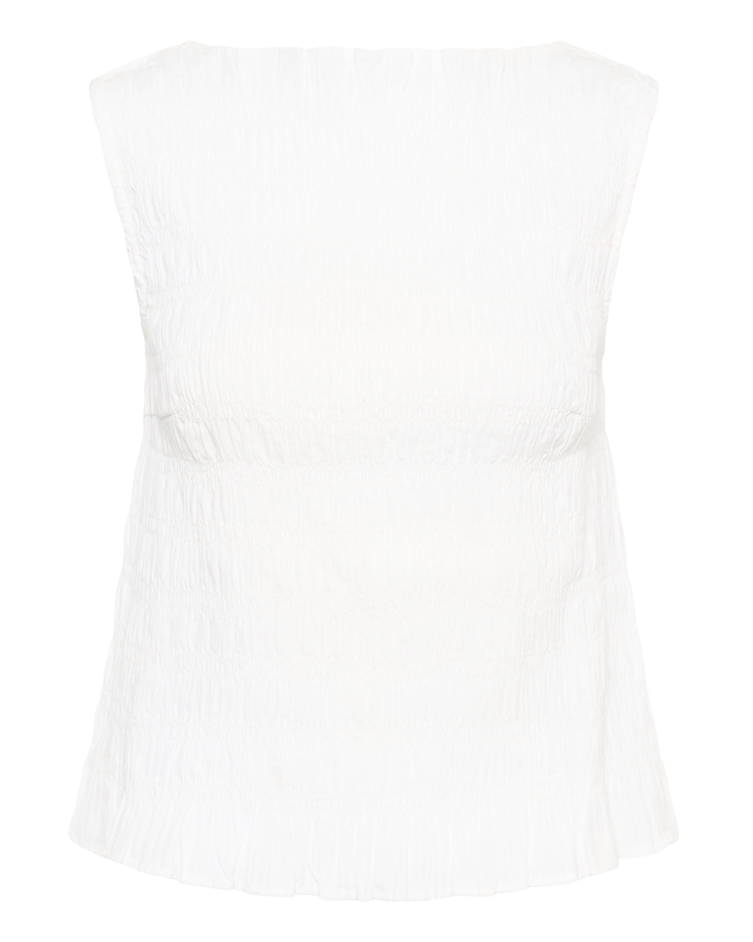 Kaffe Bluse 'KAbethany' i hvid: forside