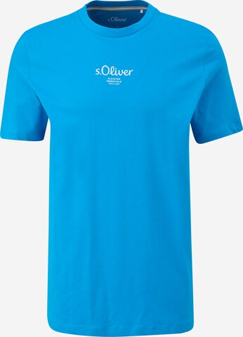 s.Oliver Shirt in Blau: predná strana