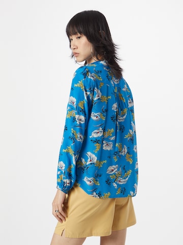 King Louie Blouse 'Carina' in Blauw