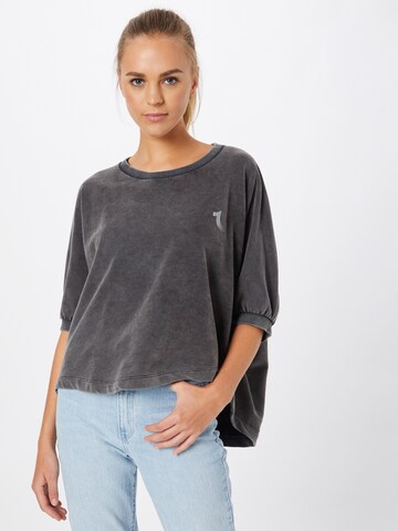 True Religion - Sudadera en gris: frente