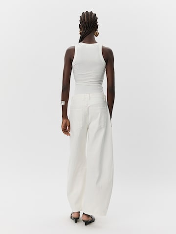 Sofie Schnoor Baggy Jeans 'TOMARSW' in Weiß