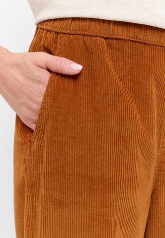 MUSTANG Loosefit Hose 'Style Bell' in Braun