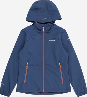 ICEPEAK Outdoorjas 'KOBRYN' in Blauw: voorkant