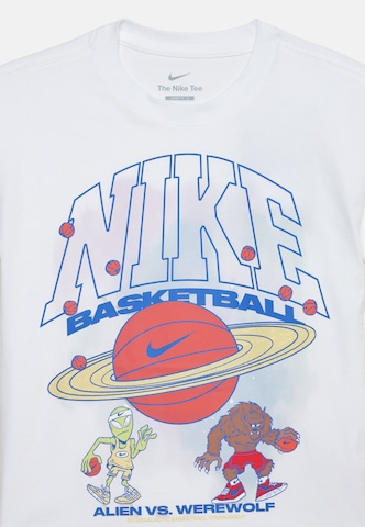Nike Sportswear Shirt in Wit: voorkant