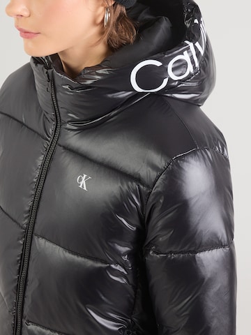 Calvin Klein Jeans Wintermantel in Zwart