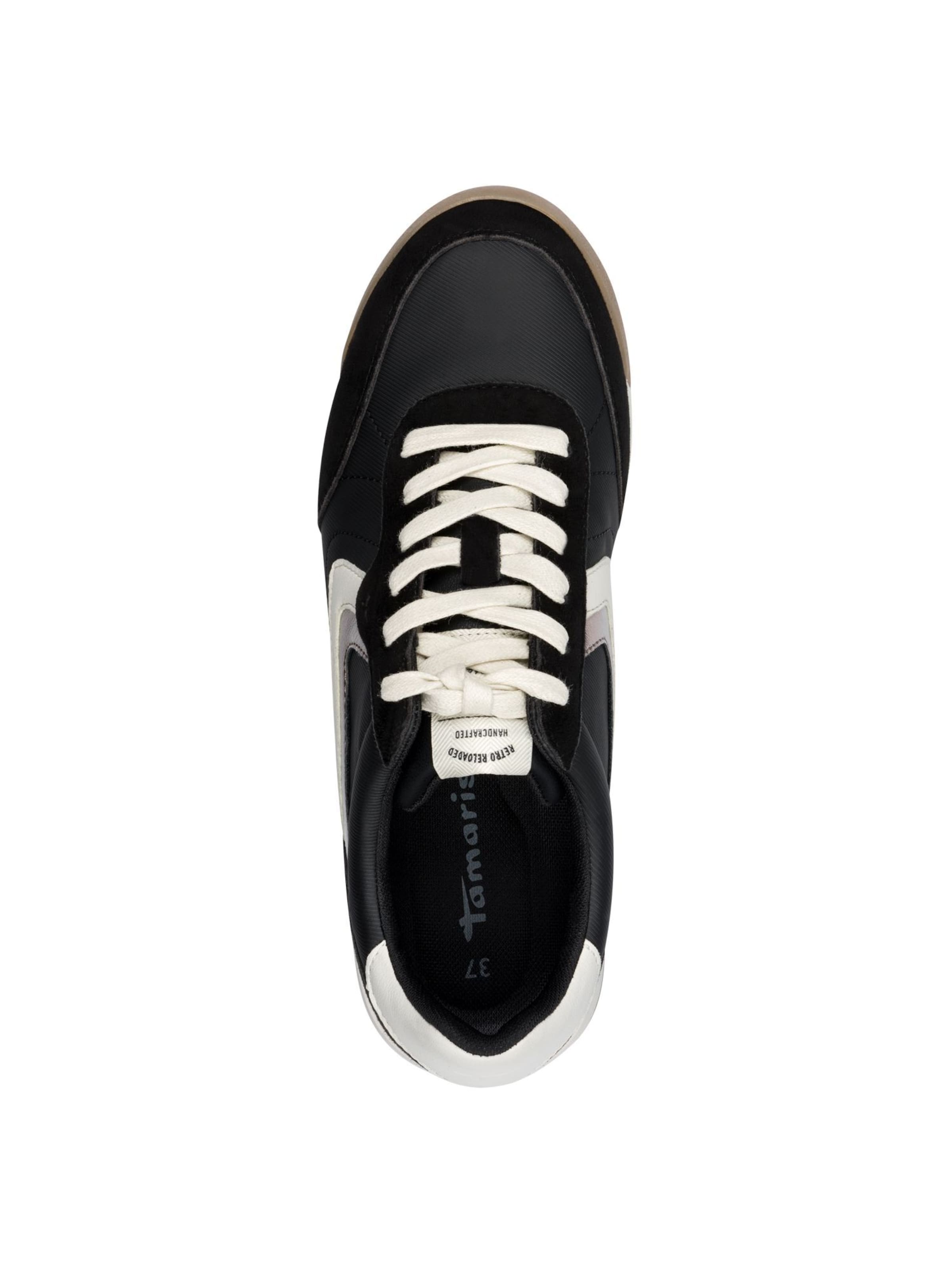 Sneaker low de la Tamaris pe negru