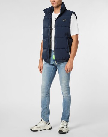 Gilet Philipp Plein en bleu