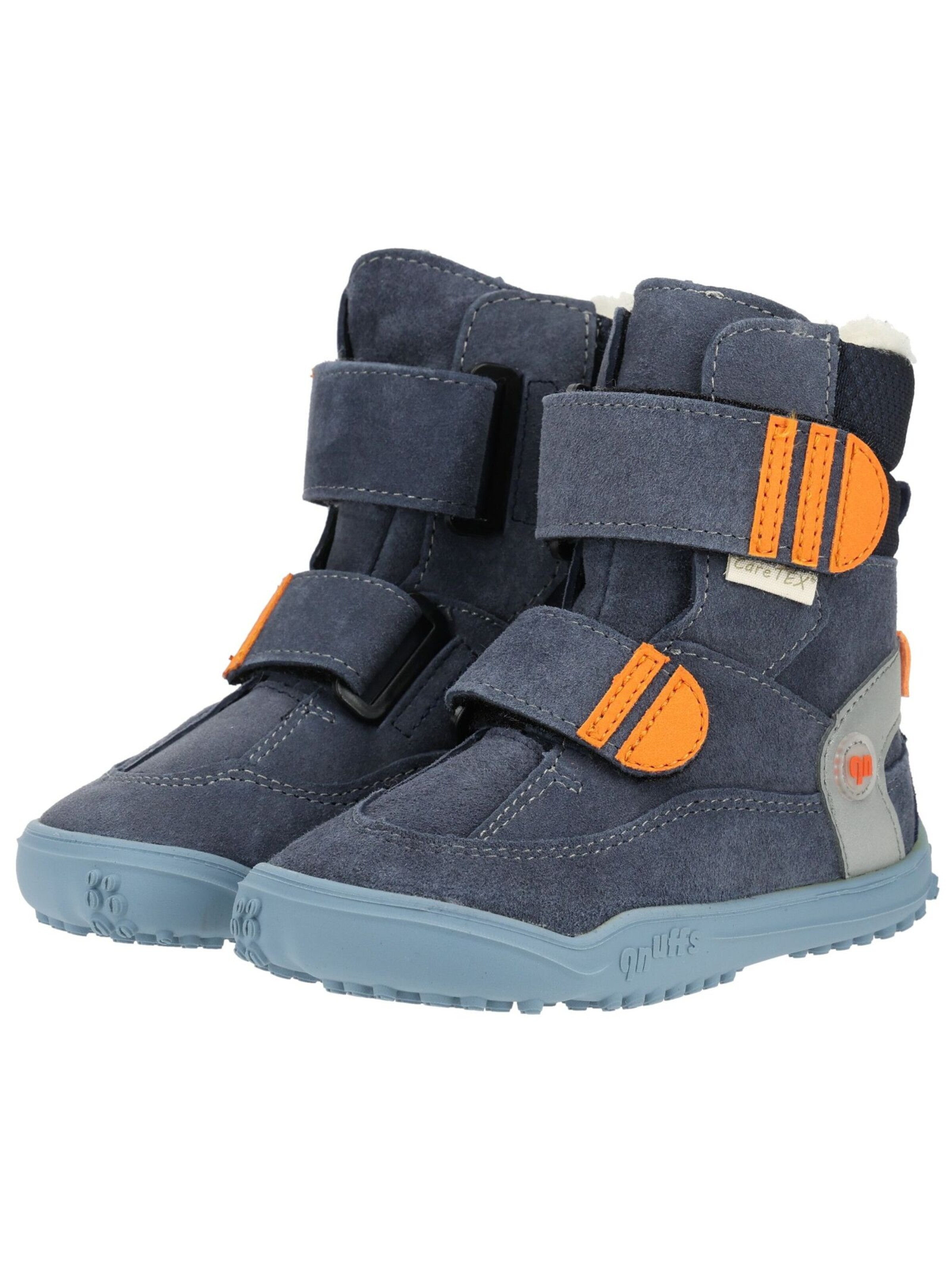 Bottes Qnuffs en bleu : devant