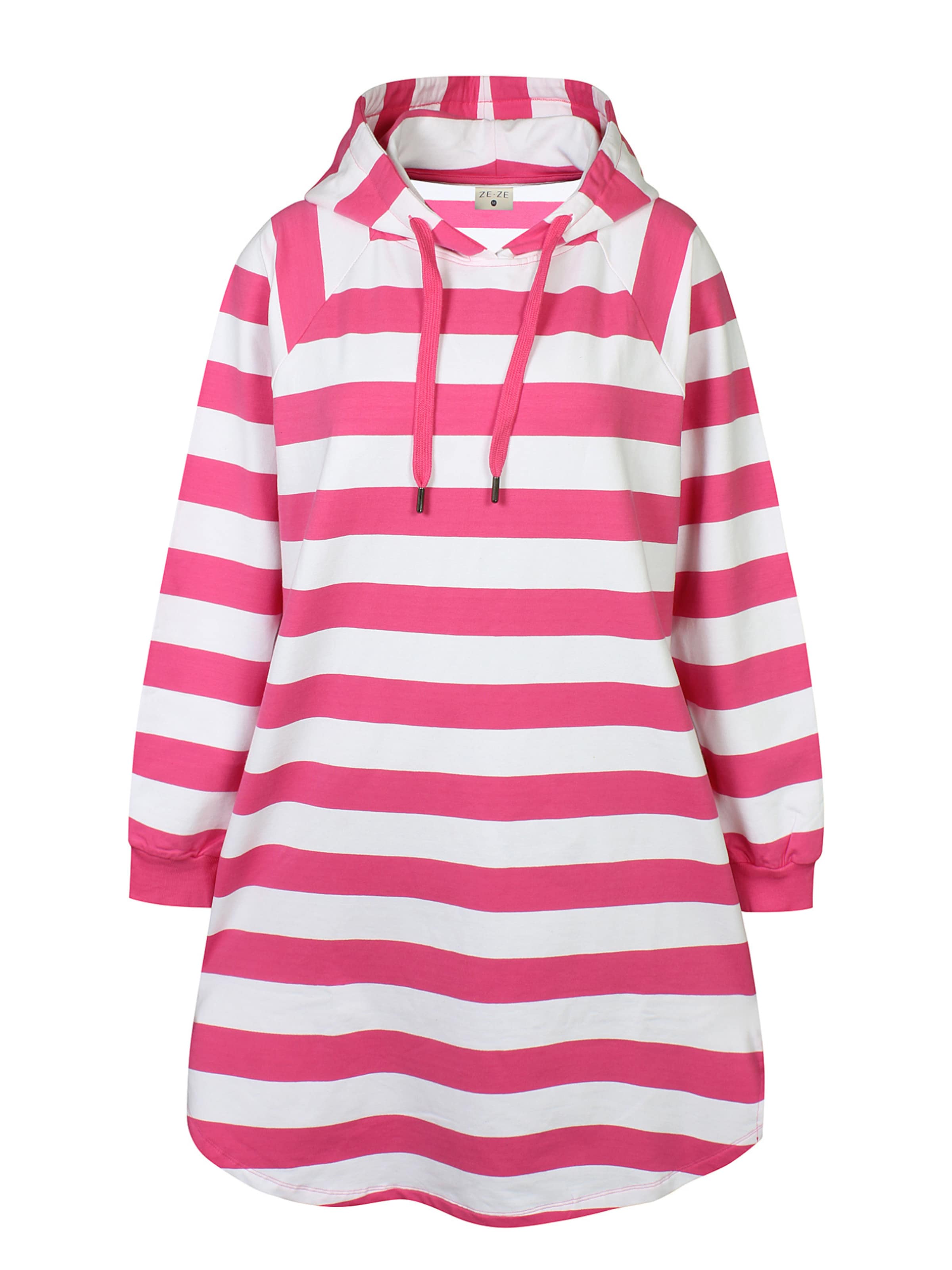 ze-ze Jurk 'Ebony 16' in Roze: voorkant