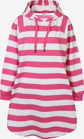 ze-ze Kjole 'Ebony 16' i pink: forside