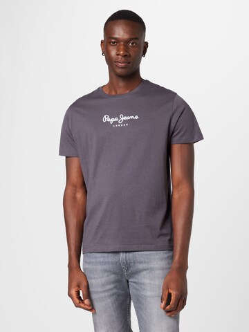 Pepe Jeans - Camiseta 'EDWARD' en lila: frente