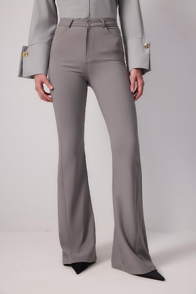 Touche Prive Hose in taupe, Produktansicht