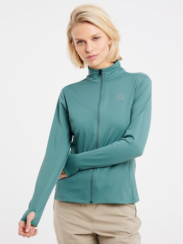 PROTEST Sports sweat jacket 'PRTPEEPAL' in Green