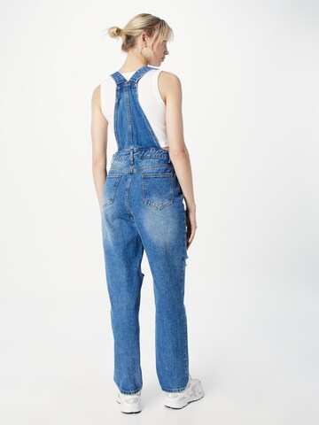 Dorothy Perkins Slimfit Tuinbroek jeans in Blauw