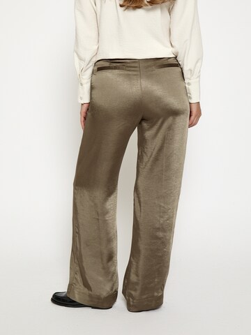 Loosefit Pantalon 'Ruby' Peppercorn en marron