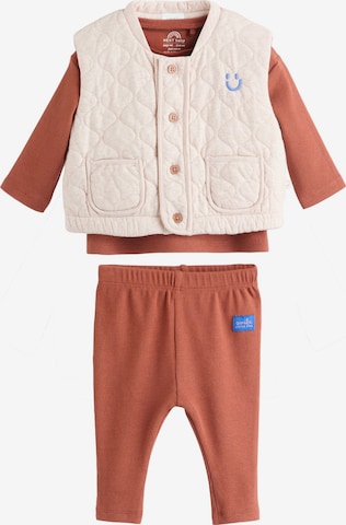 Next Комплект в бежово: отпред