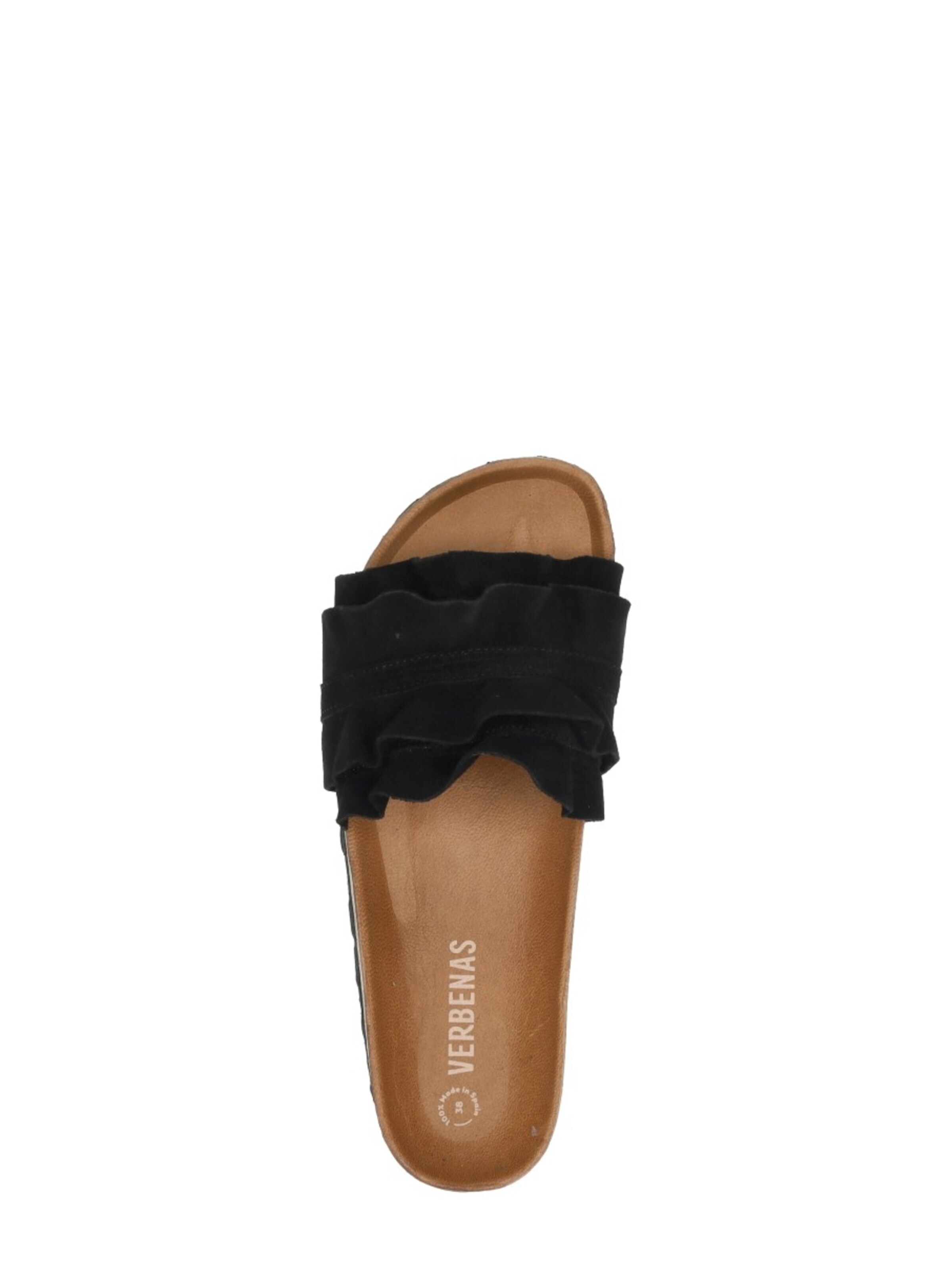 Mule 'Rocio' VERBENAS en noir