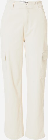 HOLLISTER Regular Карго панталон 'UHR' в бяло: отпред