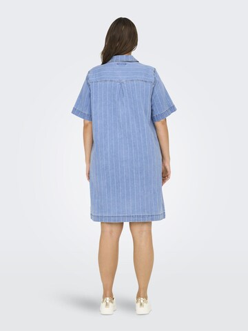 Abito camicia 'CARAsta' di ONLY Carmakoma in blu