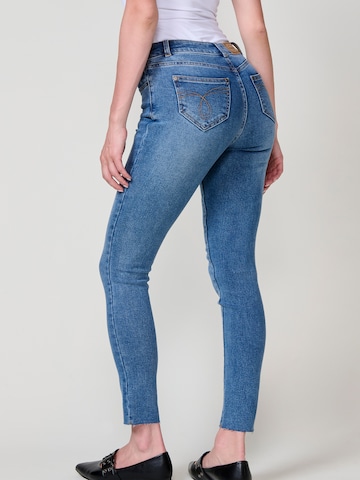 KOROSHI Skinny Jeans in Blau